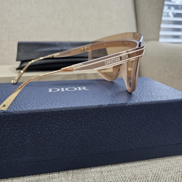 Dior Club Pink Shield Sunglasses - Picture 7 of 11